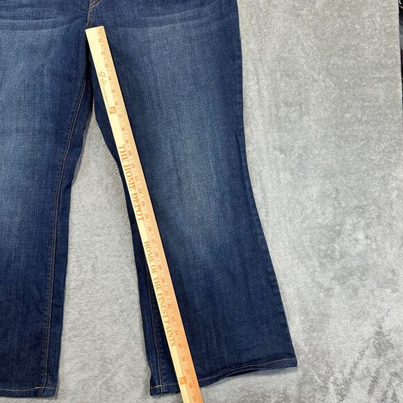 Levi's Women's Style 590 Bootcut Jeans Dark Wash Size 22W 36x32 - Picture 5 of 11